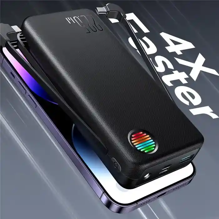 Joyroom JR-L015 22.5W 20000mAh Power Bank With Dual Cables